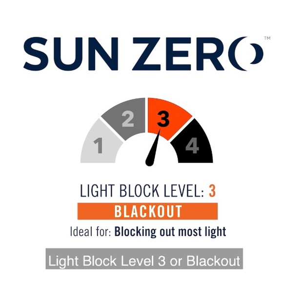 Sun Zero 2-pack Arlo Textured Thermal Insulated Grommet Curtain Panel 40"x63” - Picture 5 of 8